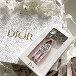 Dior Pink and Blue Key Holder